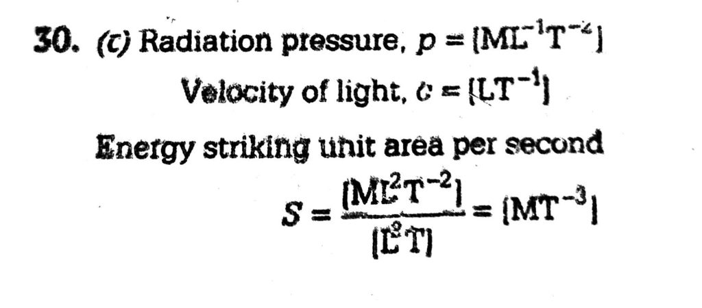 If P Represents Radiation Pressure C Represents The Speed Of Light And Q Represents Radiation Energy Striking A Unit Area Per Second The Non Zero Integers X Y And Z Such That P Xq Yc Z